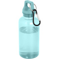 Oregon 400 ml RCS sertificēta pārstrādāta plastmasas ūdens pudele ar karabīni, Tirkīzs