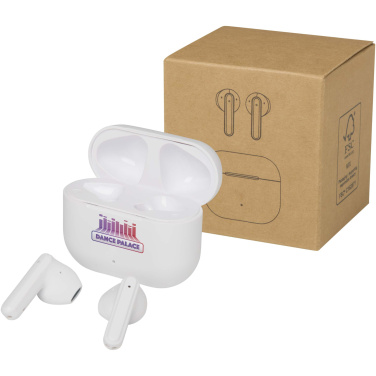 Logotrade ziemassvētku dāvanas foto: Altais pārstrādātas plastmasas patiesi bezvadu Bluetooth® austiņas