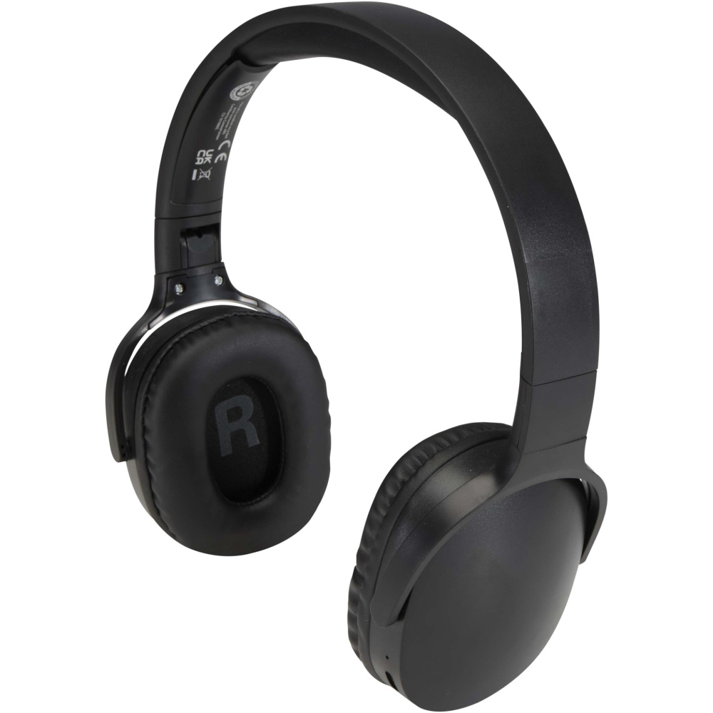 Logotrade ziemassvētku dāvanas foto: Ancha pārstrādātas plastmasas bezvadu Bluetooth® austiņas