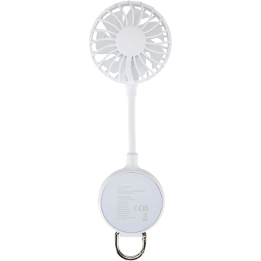 Logotrade logo dāvanas foto: Ventio pārstrādātas plastmasas magnētiskais pārnēsājamais ventilators