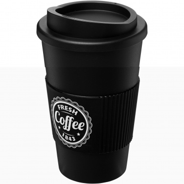 Логотрейд бизнес-подарки картинка: Термокружка Americano® объемом 350 мл с ручкой
