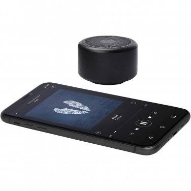 Лого трейд pекламные cувениры фото: Rise мини Bluetooth®-колонка 3W из переработанного алюминия RCS 