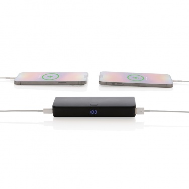 Лого трейд бизнес-подарки фото: FlashCharge RCS rplastic 20000 мАч быстрая зарядка powerbank