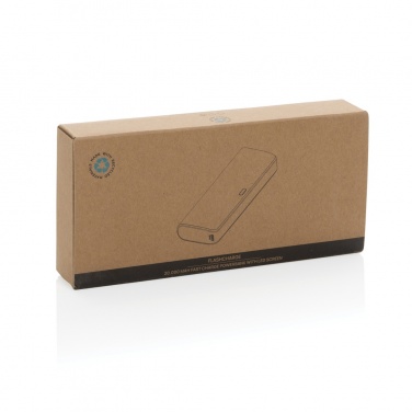 Лого трейд pекламные продукты фото: FlashCharge RCS rplastic 20000 мАч быстрая зарядка powerbank