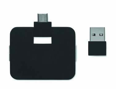 Логотрейд pекламные cувениры картинка: 4-портовый USB-хаб