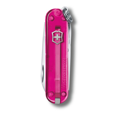 Лого трейд бизнес-подарки фото: Карманный нож Classic SD прозрачный Victorinox