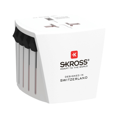 Лого трейд бизнес-подарки фото: Адаптер SKROSS World Travel MUV Micro