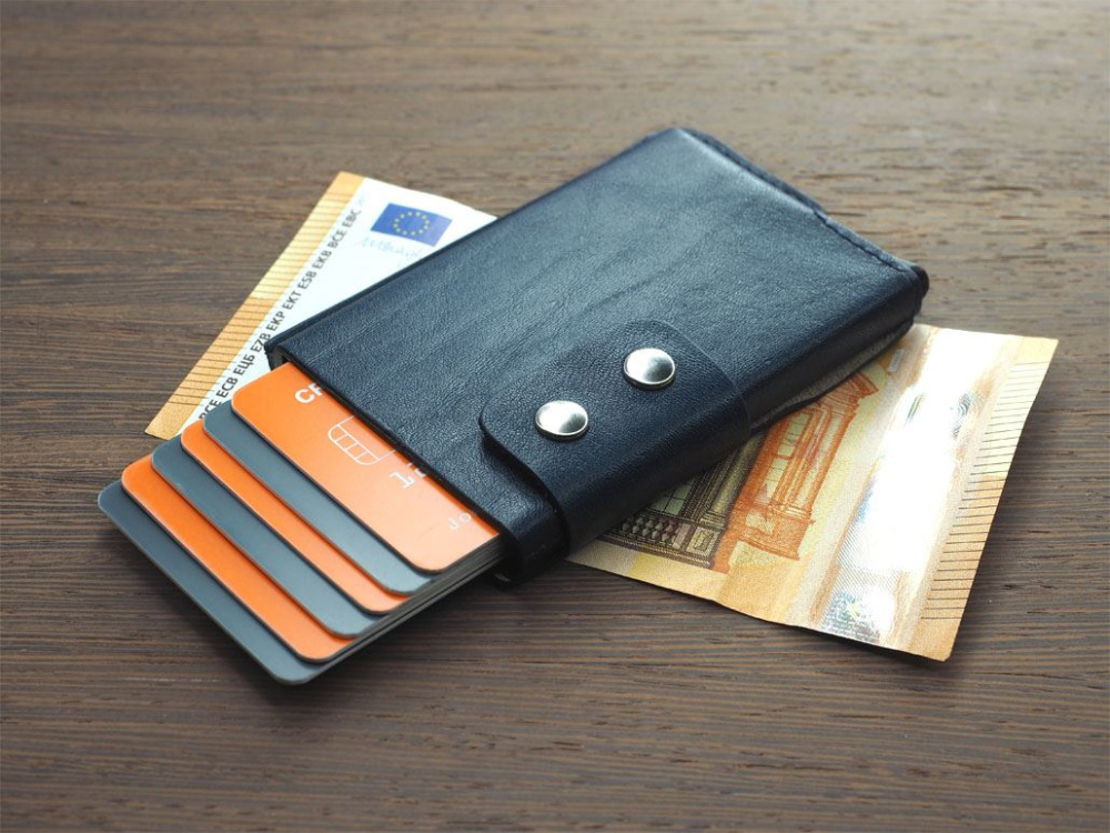 Лого трейд pекламные подарки фото: Кошелёк RFID 545067