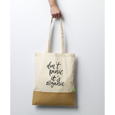 Лого трейд бизнес-подарки фото: Сумка Combi Organic Shopper (160 г/м²)
