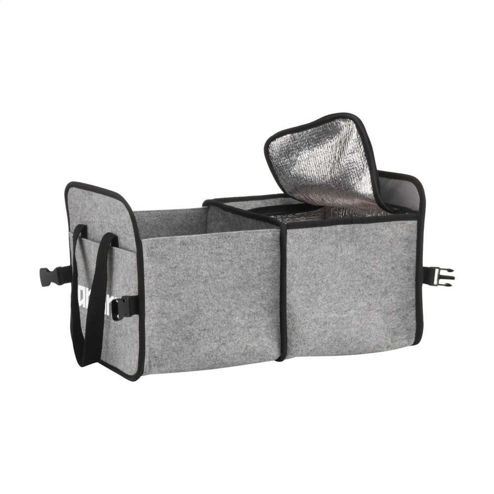 Лого трейд pекламные продукты фото: Сумка-холодильник Trunk GRS RPET Felt Organiser