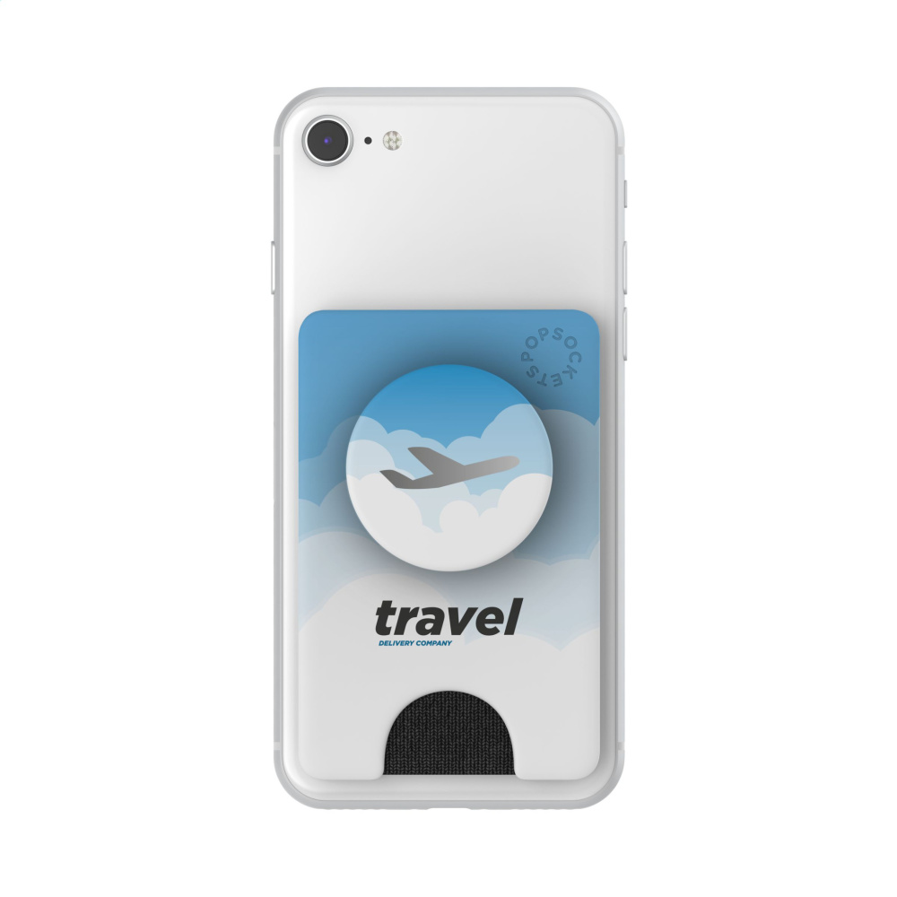 Лого трейд pекламные подарки фото: Держатель для карт PopSockets® PopWallet+ с PopGrip