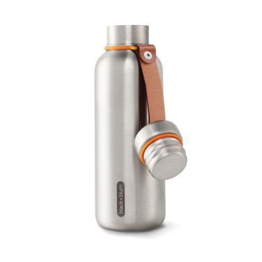 Лого трейд бизнес-подарки фото: Черная+Blum термобутылка для воды маленькая 500 мл