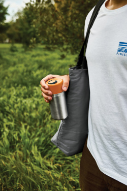 Логотрейд pекламные cувениры картинка: Черный + Blum изолированный герметичный дорожный стакан из нержавеющей стали