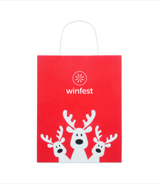 Лого трейд бизнес-подарки фото: Gift paper bag small