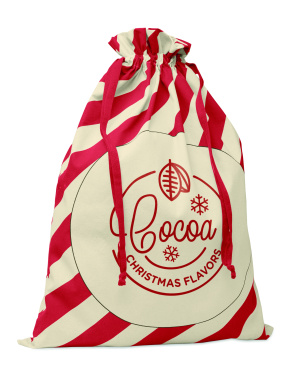 Логотрейд бизнес-подарки картинка: Large Santa cotton bag