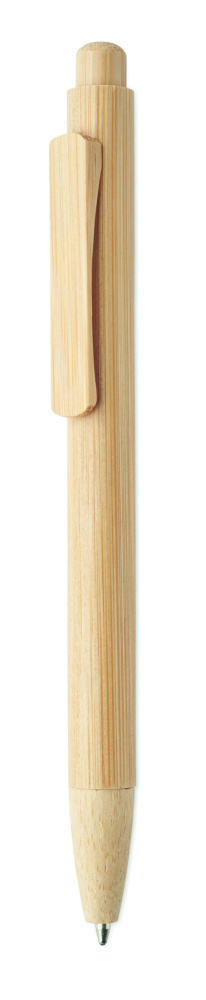 Лого трейд pекламные продукты фото: Bamboo automatic ball pen