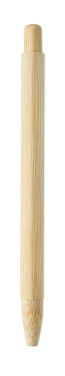 Логотрейд бизнес-подарки картинка: Bamboo automatic ball pen