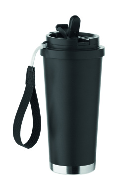 Лого трейд pекламные подарки фото: Double wall tumbler 500ml