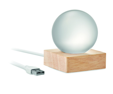 Логотрейд pекламные продукты картинка: LED glass ball