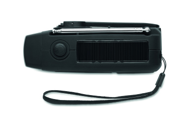 Лого трейд pекламные подарки фото: Portable radio SOS with LED torch