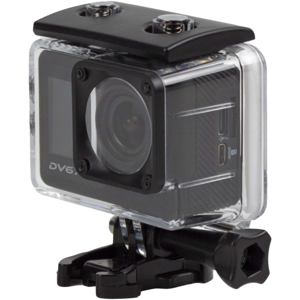 Логотрейд pекламные продукты картинка: Prixton DV670 экшн-камера 4K с двумя экранами