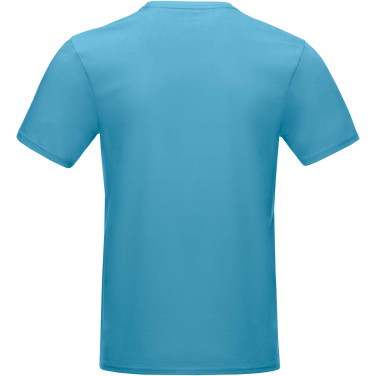 Логотрейд pекламные подарки картинка: Azurite short sleeve men’s organic t-shirt