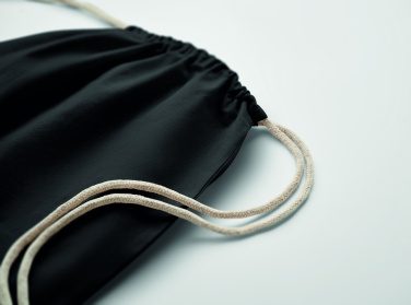 Лого трейд pекламные продукты фото: Drawstring bag Fairtrade 180gr