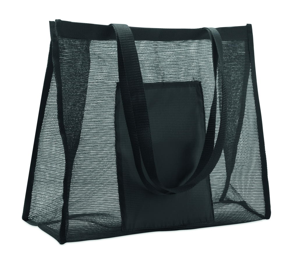 Логотрейд pекламные продукты картинка: RPET mesh shopping bag