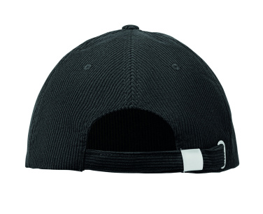 Лого трейд pекламные подарки фото: Corduroy 5 panel baseball cap
