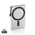 Стандартный алюминиевый держатель для магнитных RFID-карт для телефона, серебро