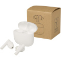 Alterf гарнитура True Wireless Bluetooth® из переработанной пластмассы с силиконовыми амбушюрами, Белый