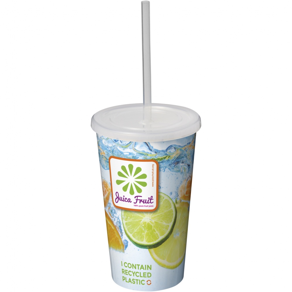 Logotrade reklamprodukter bild: Brite-Americano® 350 ml dubbelväggig Stadium-mugg