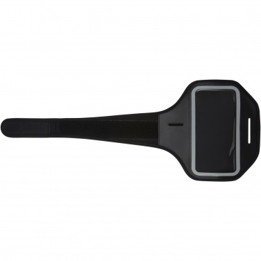 Logotrade profilreklam bild: Haile reflekterande smartphone-armband med transparent skydd