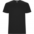 Stafford kortärmad T-shirt för barn, Helt svart