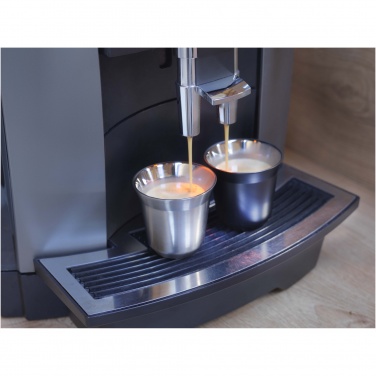 Logotrade profilprodukter bild: Duo uppsättning RCS-certifierade espressokoppar i rostfritt stål, 80 ml 
