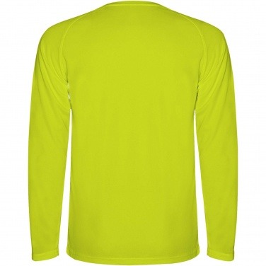 Logotrade profilreklam bild: Montecarlo långärmad sport t-shirt för män