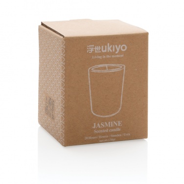 Logotrade profilreklam bild: Ukiyo litet doftljus i glas