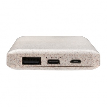 Logotrade profilprodukter bild: Vetestrå 10.000 mAh powerbank