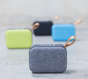 Logotrade profilprodukter bild: Fabric trendig högtalare