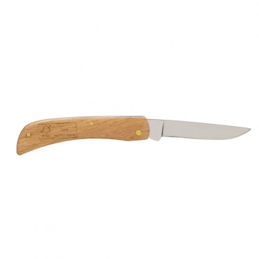 Logotrade presentreklam bild: Kniv i trä