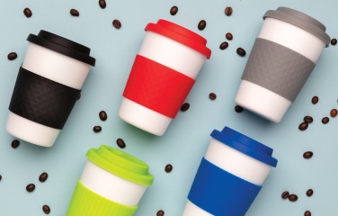 Logotrade profilreklam bild: Återanvändningsbar kaffemugg 270ml