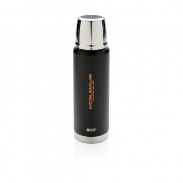 Logotrade reklamprodukter bild: Swiss Peak Elite 0.5L termos med kopparisolering