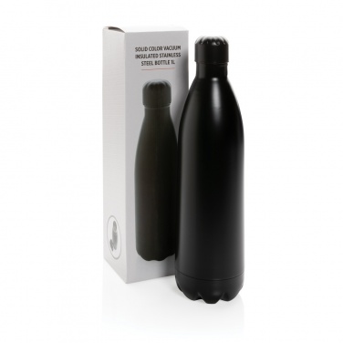 Logotrade kampanjprodukter bild: Vakuumflaska i stainless steel 1L