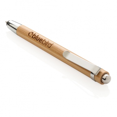 Logotrade profilreklam bild: Bambu touchpenna