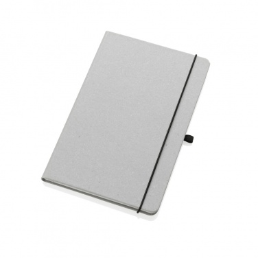 Logotrade kampanjprodukter bild: A5 hardcover anteckningsbok i återvunnet läder