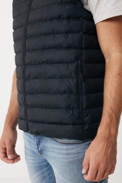 Logotrade reklamprodukter bild: Iqoniq Meru herrväst i återvunnen polyester