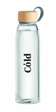 Logotrade profilreklam bild: Flaska i glas 500ml