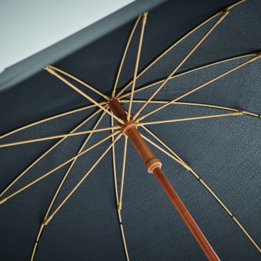 Logotrade profilprodukter bild: 23,5" RPET/Bambu paraply