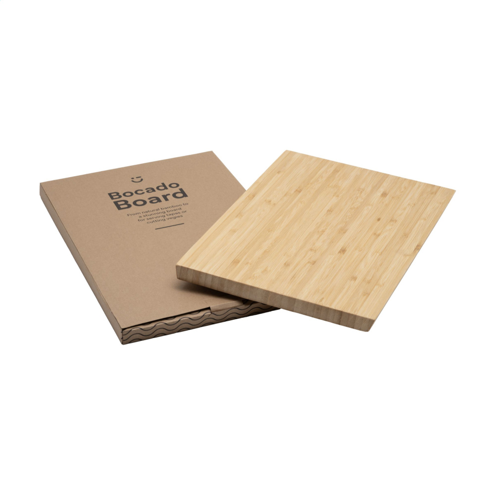 Logotrade kampanjprodukter bild: Bocado Board bambu skärbräda