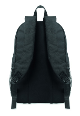 Logotrade profilreklam bild: Ryggsäck 600D RPET-polyester